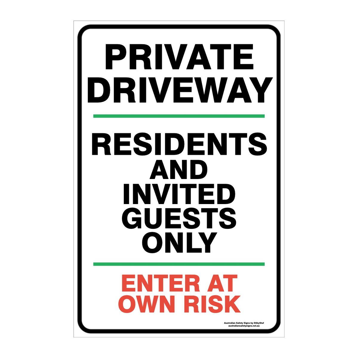 CUSTOM PARKING SIGN