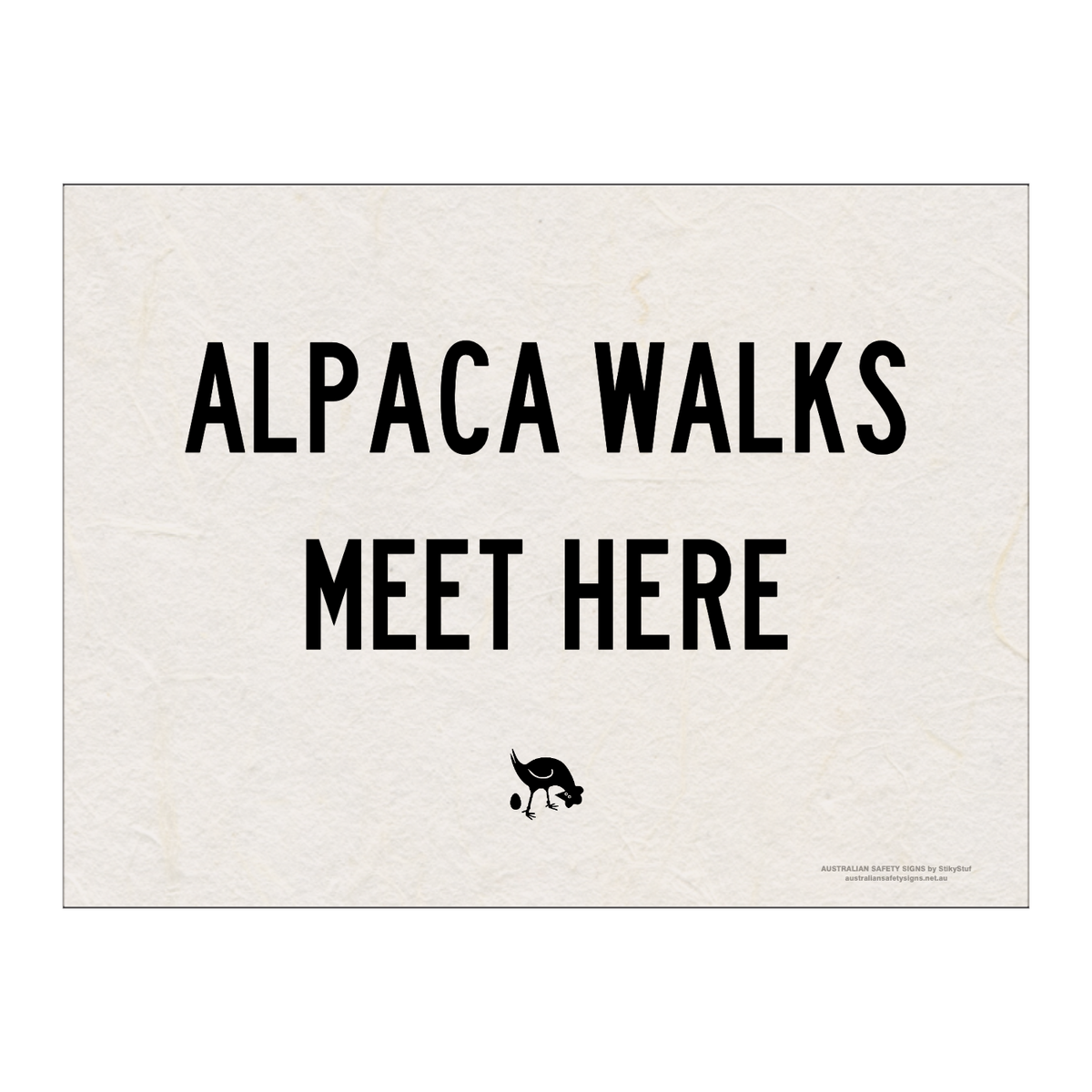 Custom general sign