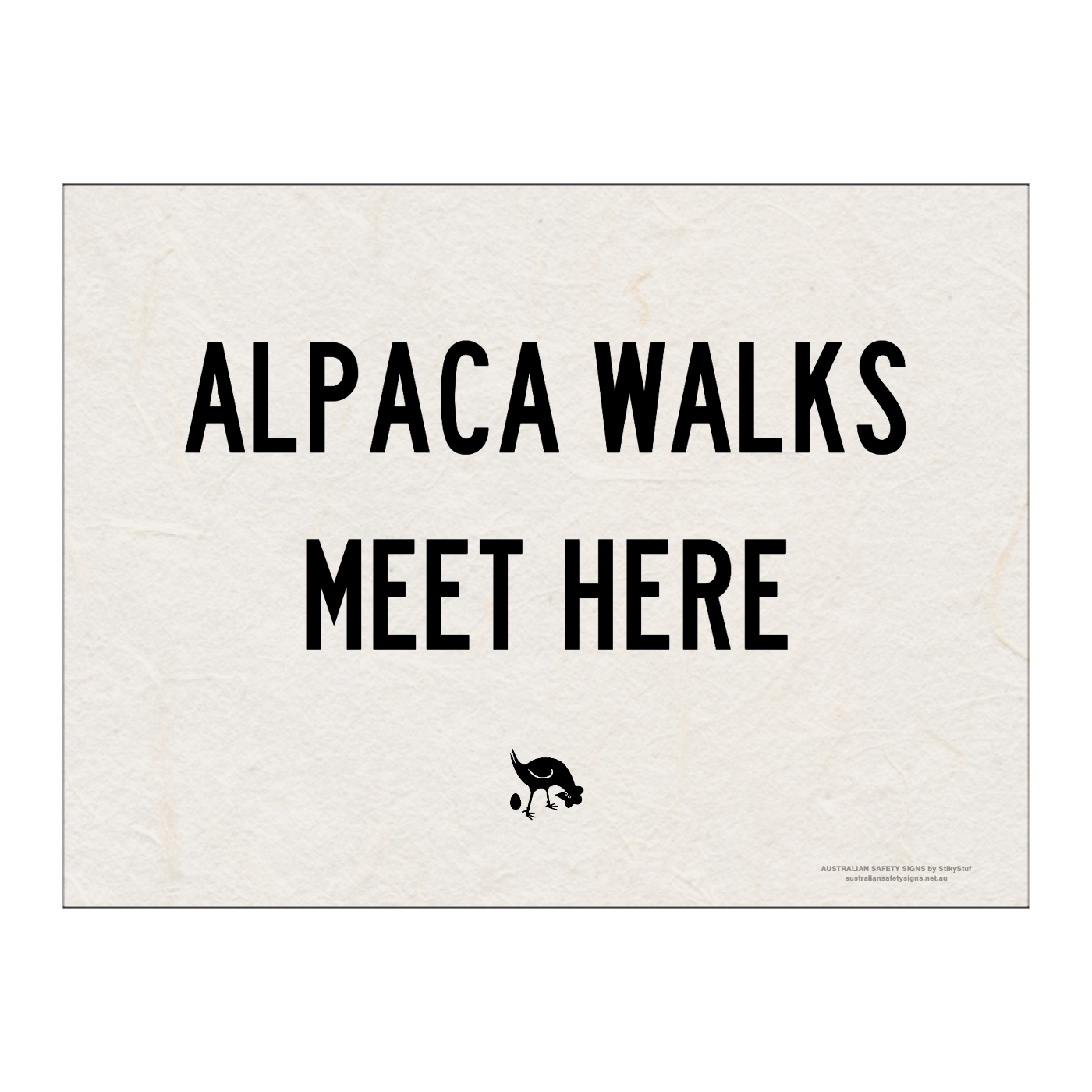 Custom general sign