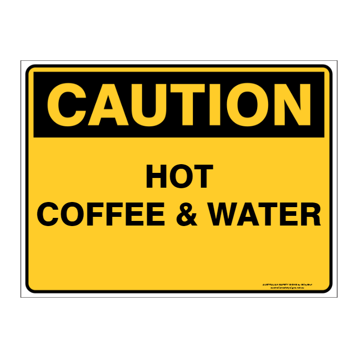 Custom Text Caution Sign
