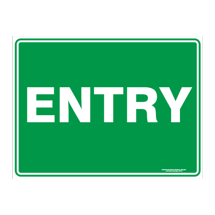 Custom Text Emergency Sign