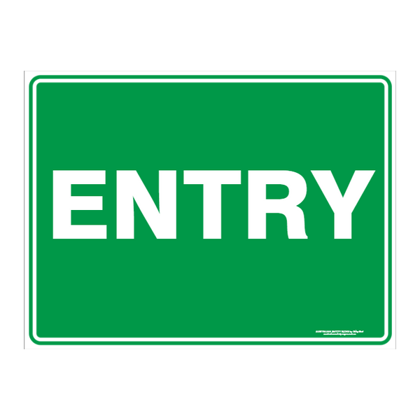 Custom Text Emergency Sign - Australian Safety Signs