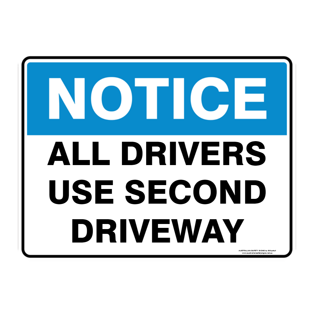 NOTICE CUSTOM TEXT SIGN