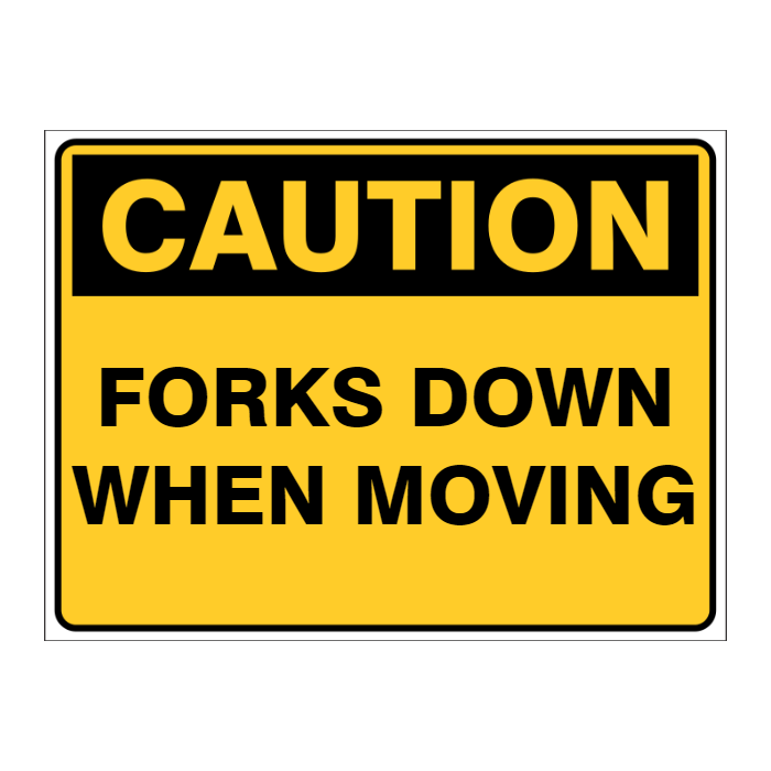 Custom Text Caution Sign