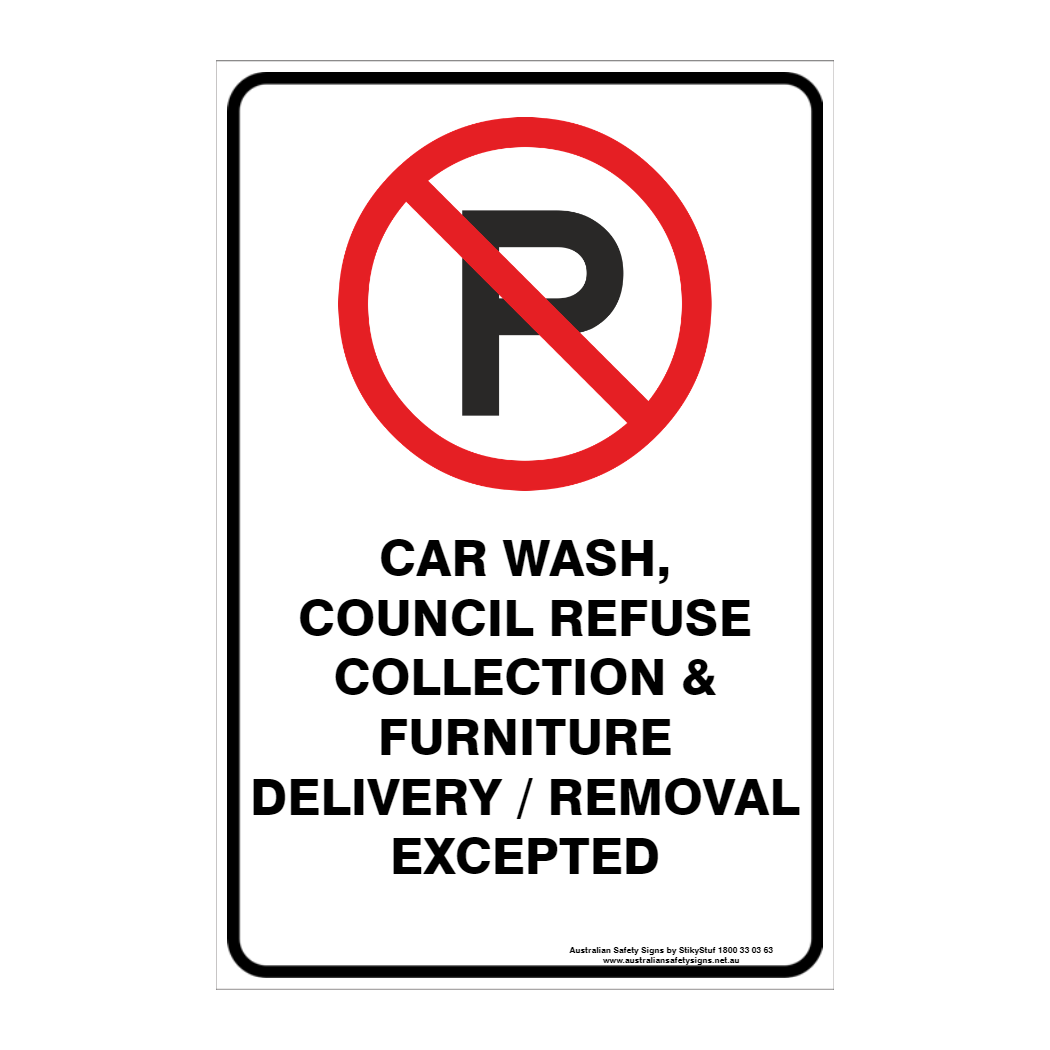 CUSTOM PARKING SIGN