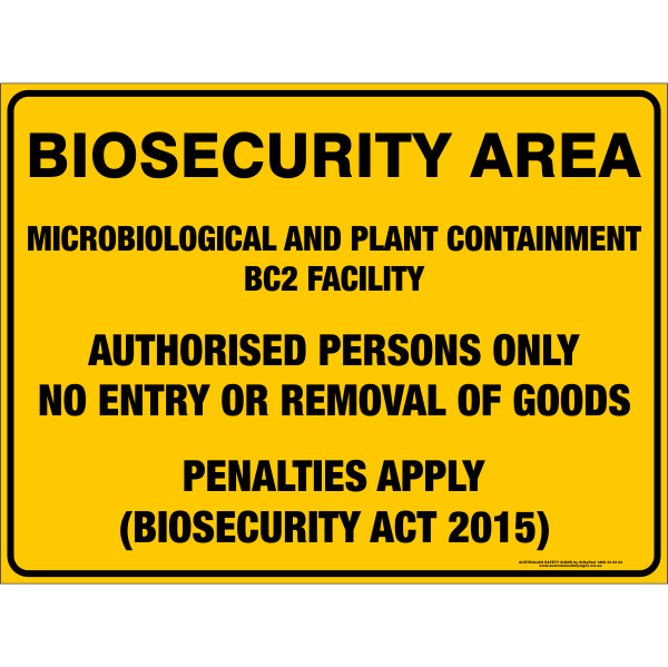 BIOSECURITY AREA - MICROBIOLOGICAL & PLANT CONTAINMENT BC2 FACILITY