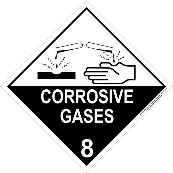 CLASS 8 - CORROSIVE GASES