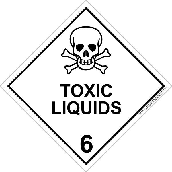 CLASS 6 - TOXIC LIQUIDS