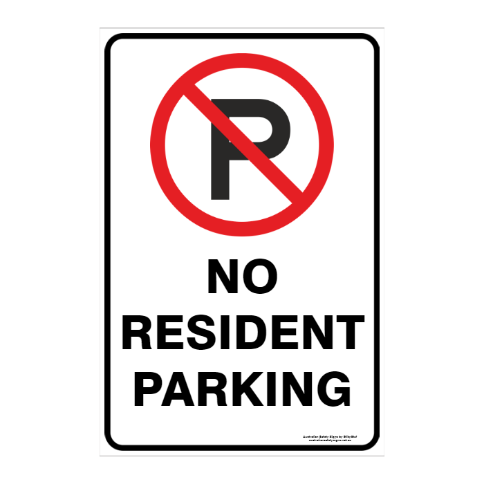 CUSTOM PARKING SIGN