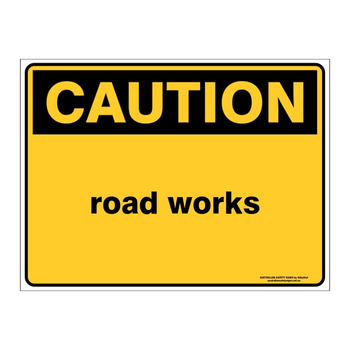 Custom Text Caution Sign