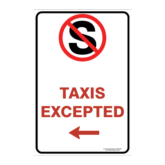 CUSTOM PARKING SIGN
