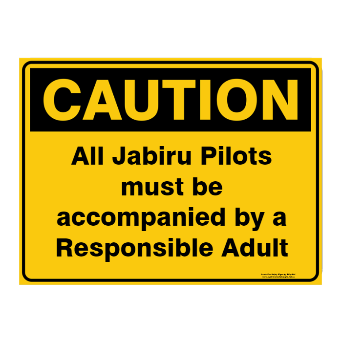 Custom Text Caution Sign