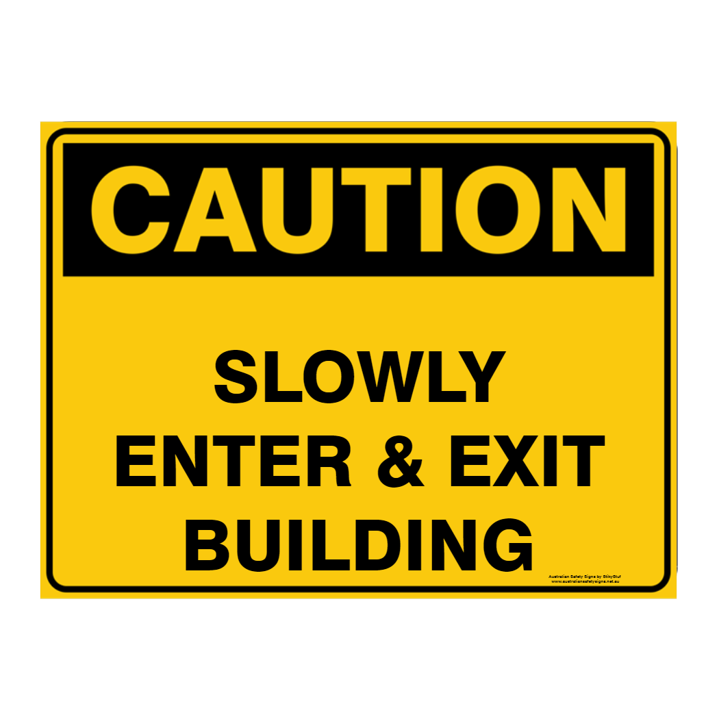 Custom Text Caution Sign
