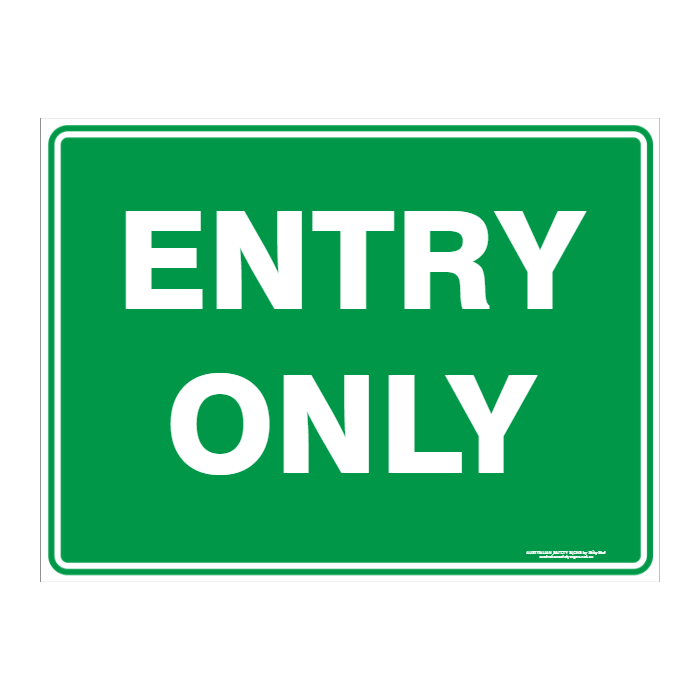 Custom Text Emergency Sign