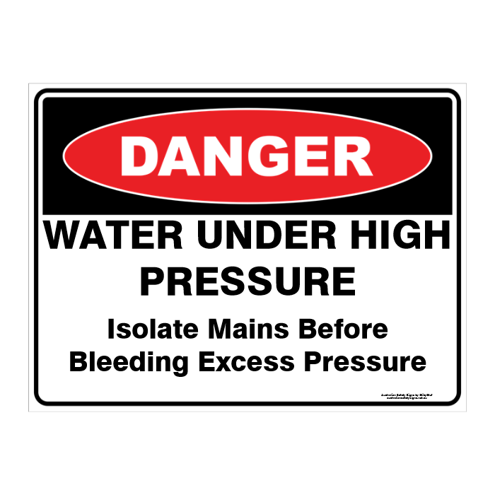 Danger Custom Text Sign