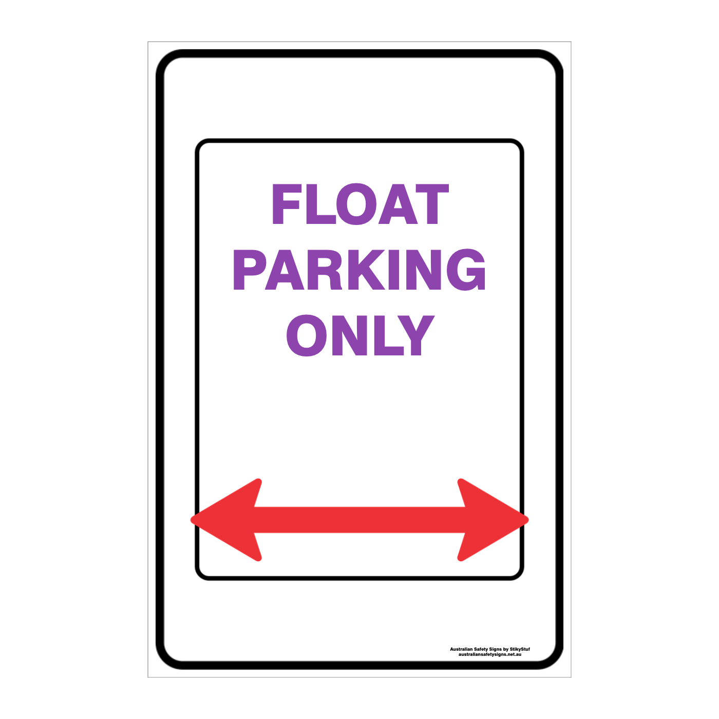 CUSTOM PARKING SIGN