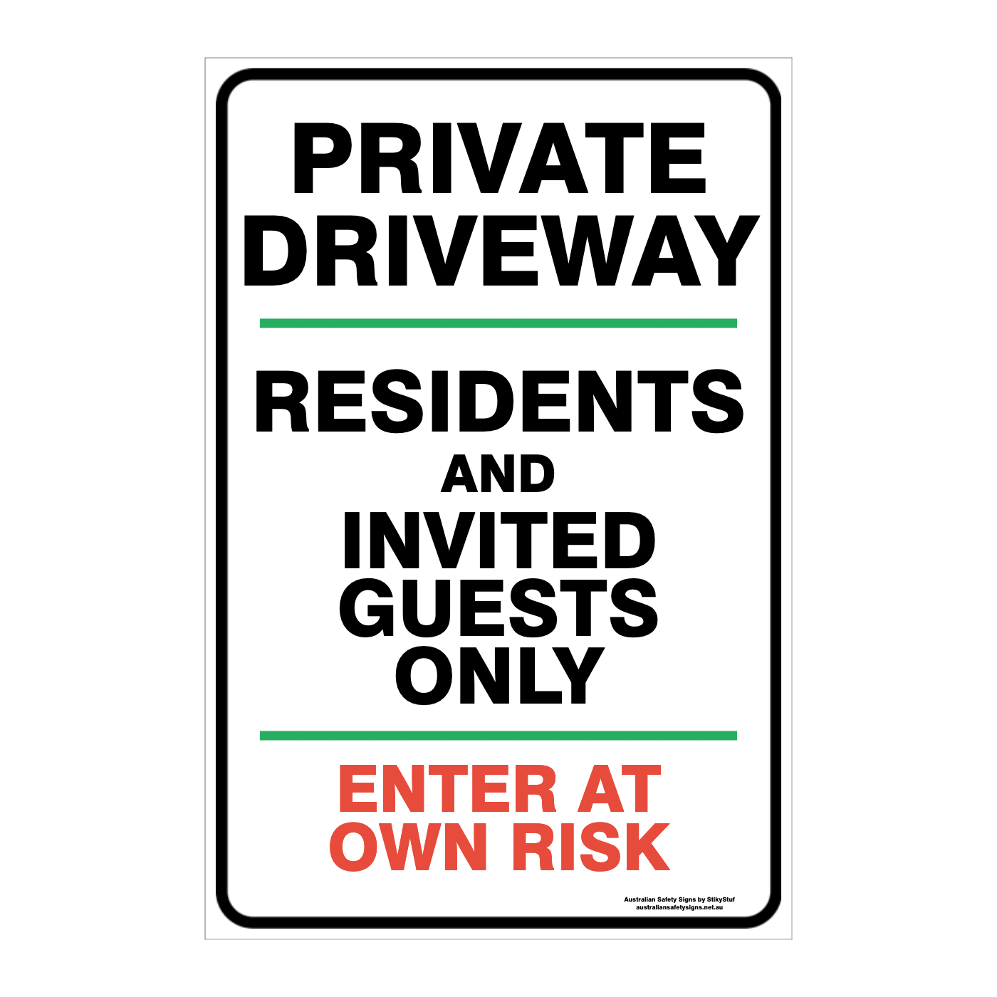 CUSTOM PARKING SIGN