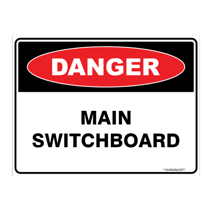 Danger Custom Text Sign