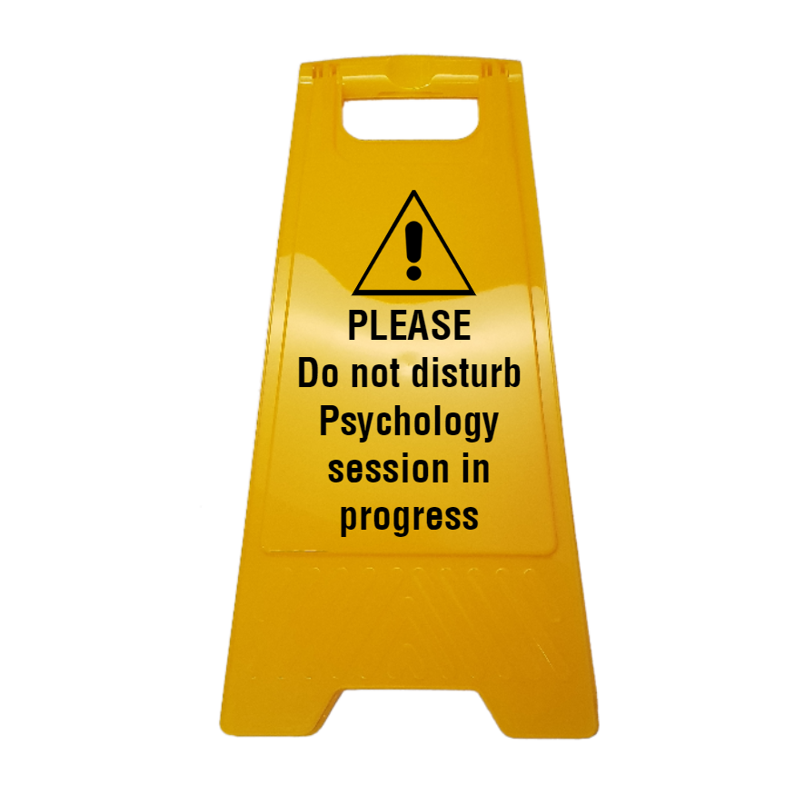 New CUSTOM Your Text Here A-Frame Floor Stand