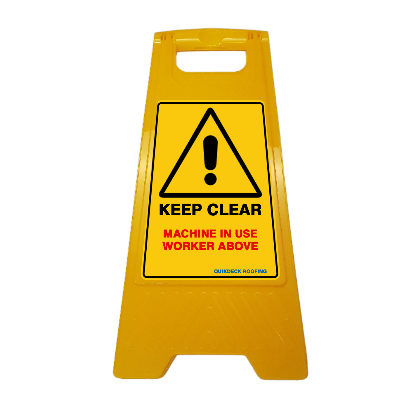 New CUSTOM Your Text Here A-Frame Floor Stand