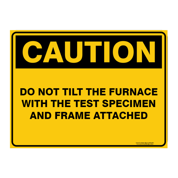 Custom Text Caution Sign