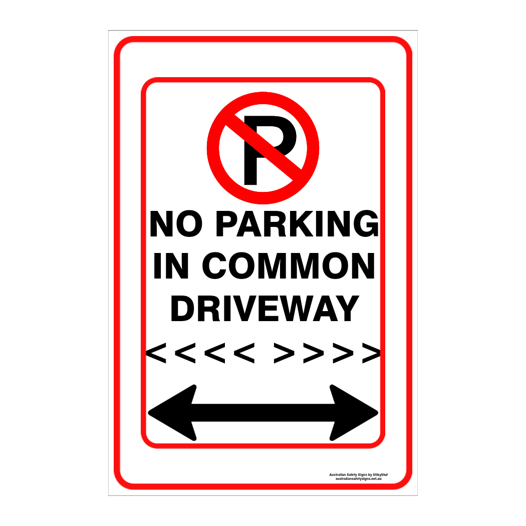 CUSTOM PARKING SIGN