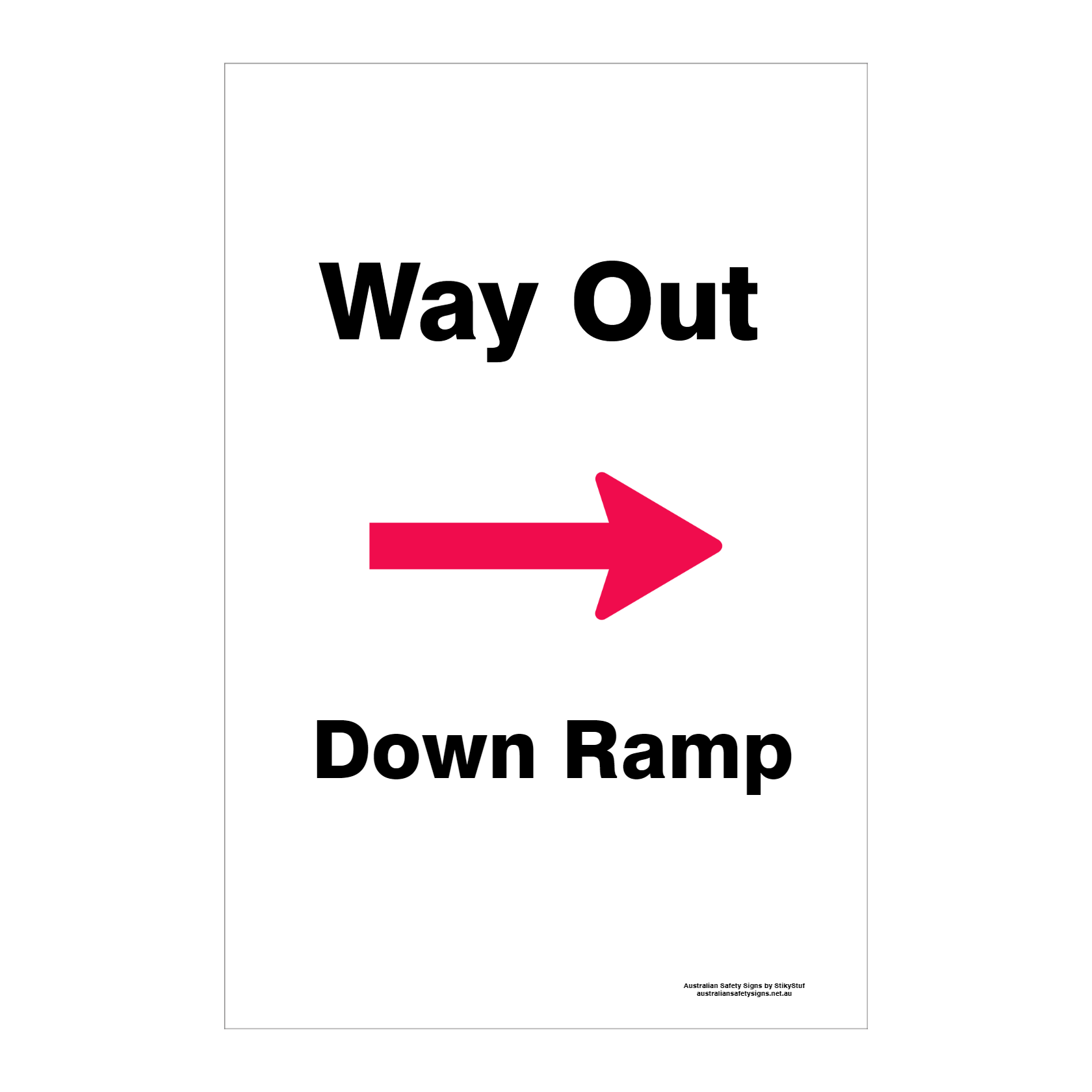 CUSTOM PARKING SIGN