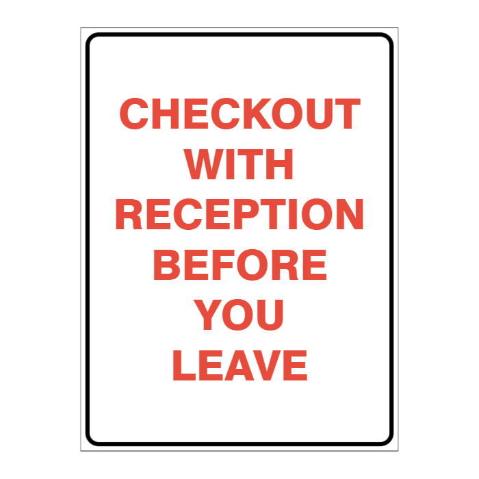 Custom Text Sign Portrait