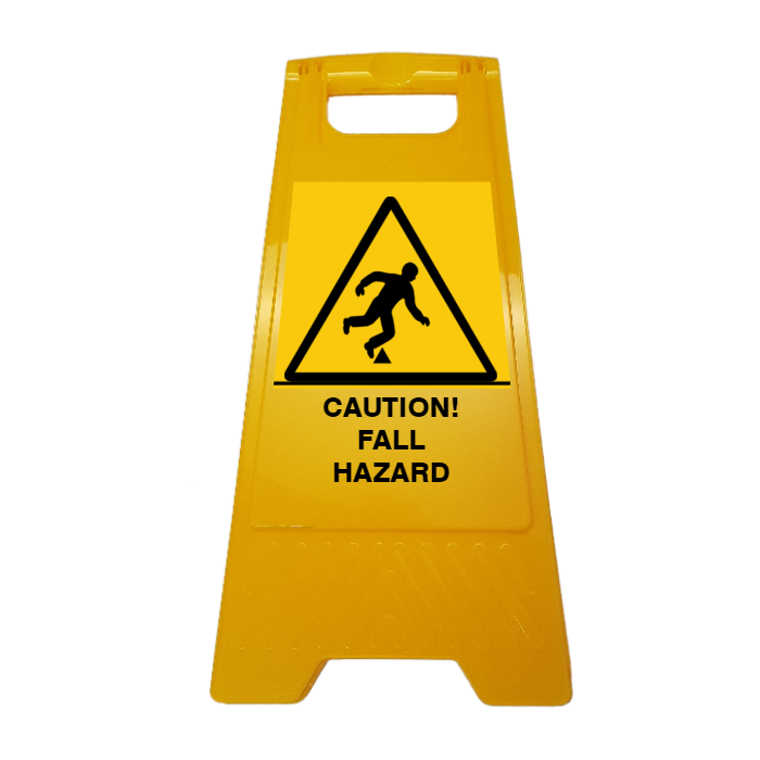 New CUSTOM Your Text Here A-Frame Floor Stand