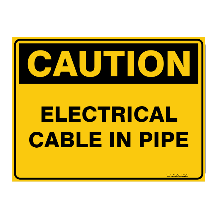 Custom Text Caution Sign
