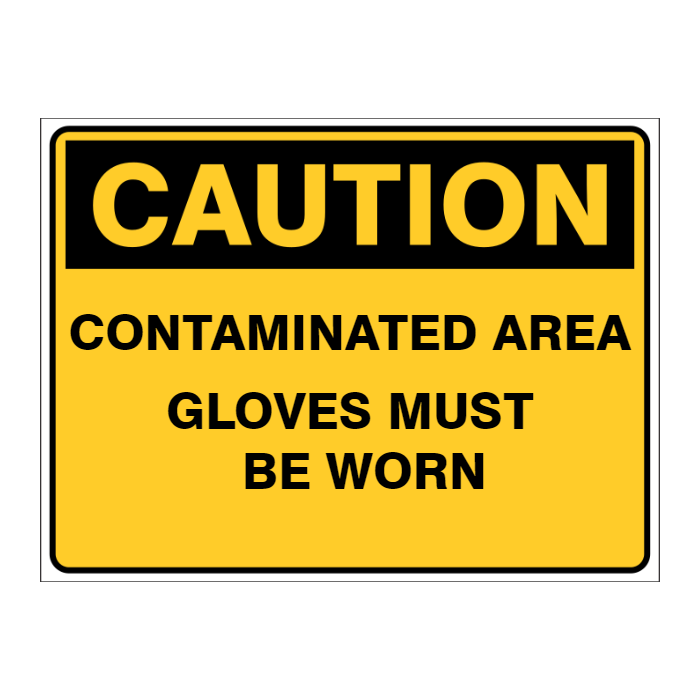 Custom Text Caution Sign