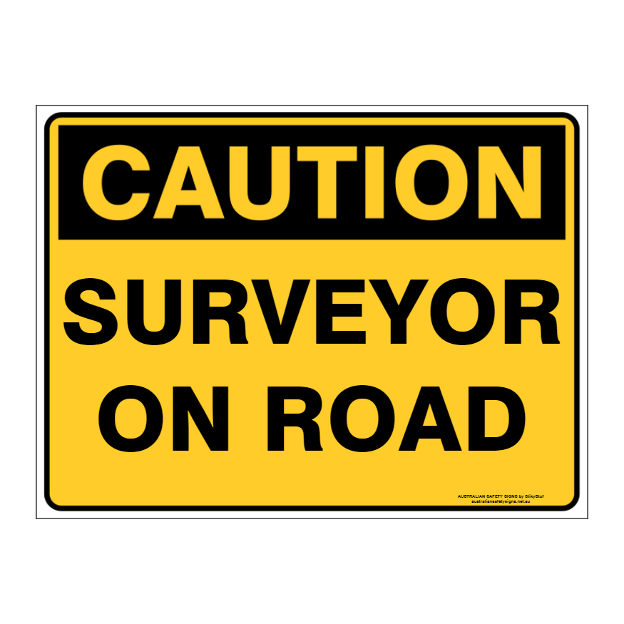 Custom Text Caution Sign