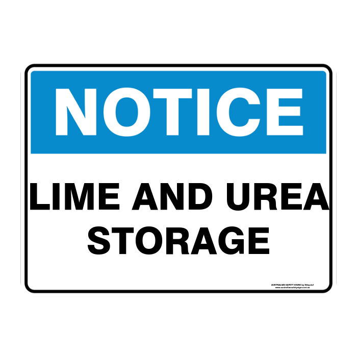 NOTICE CUSTOM TEXT SIGN