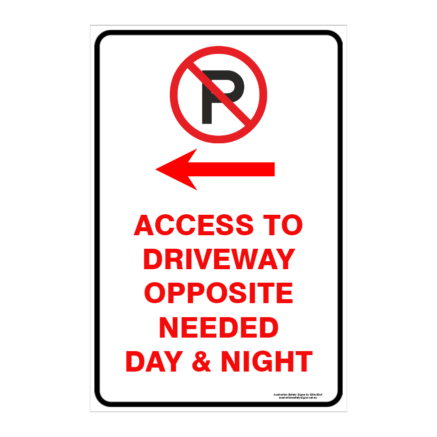 CUSTOM PARKING SIGN
