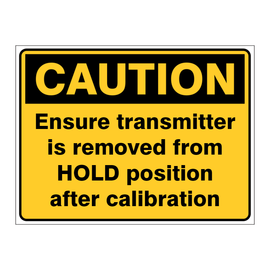 Custom Text Caution Sign
