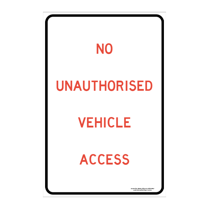 CUSTOM PARKING SIGN