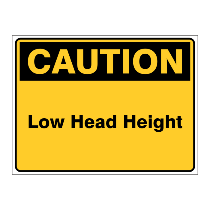Custom Text Caution Sign