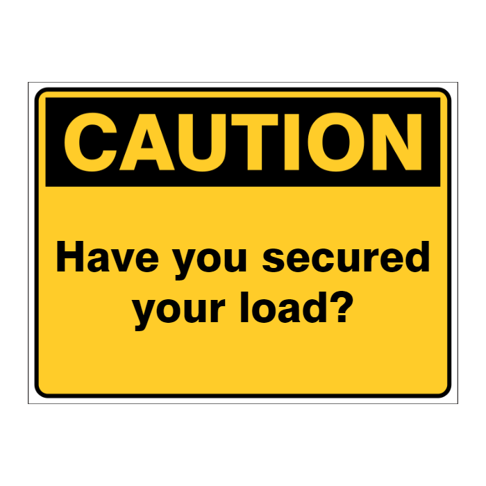 Custom Text Caution Sign
