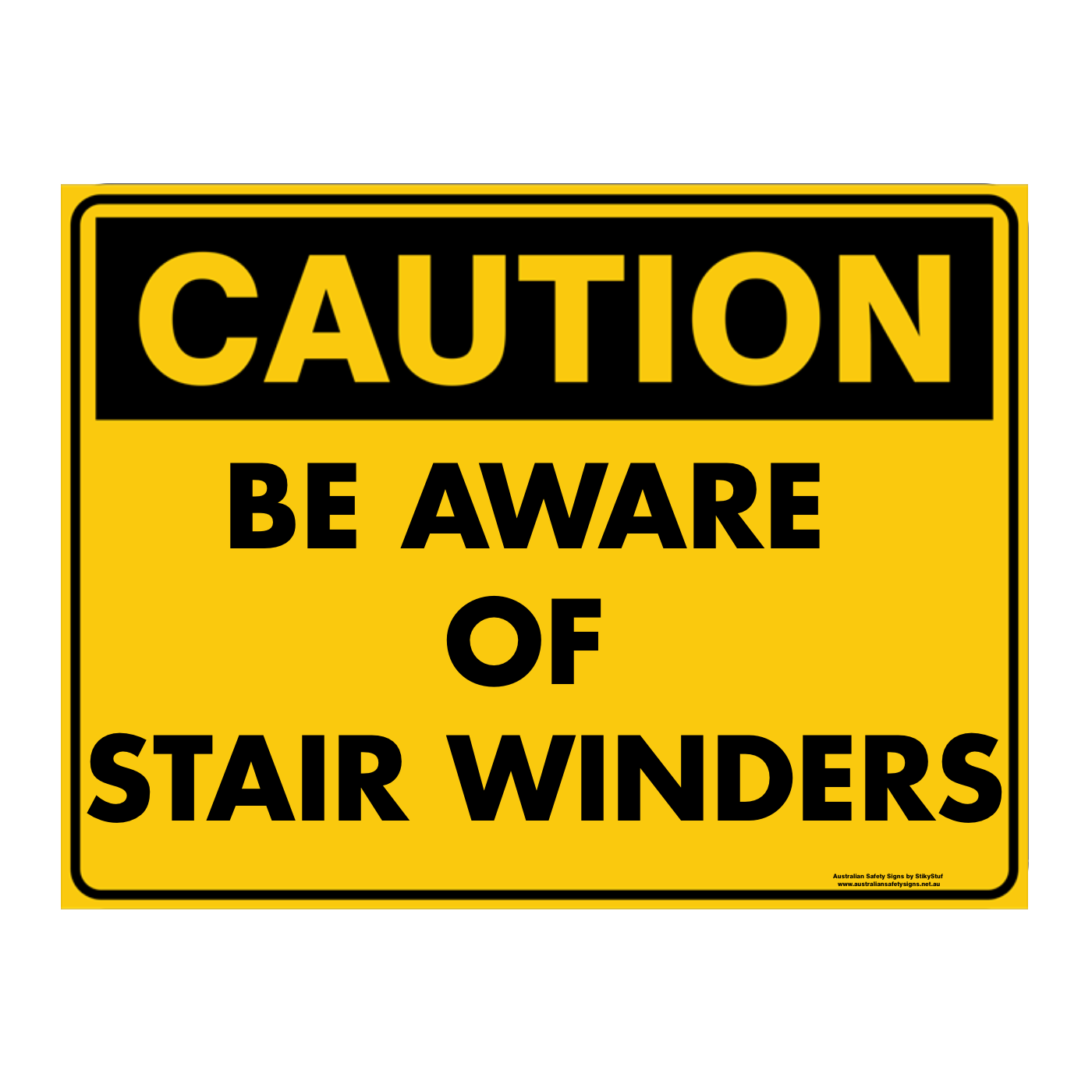 Custom Text Caution Sign
