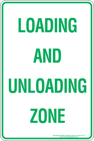 LOADING AND UNLOADING ZONE