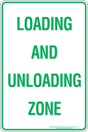 LOADING AND UNLOADING ZONE
