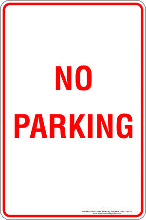NO PARKING