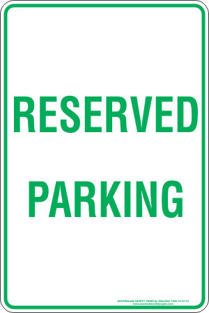 RESERVED PARKING