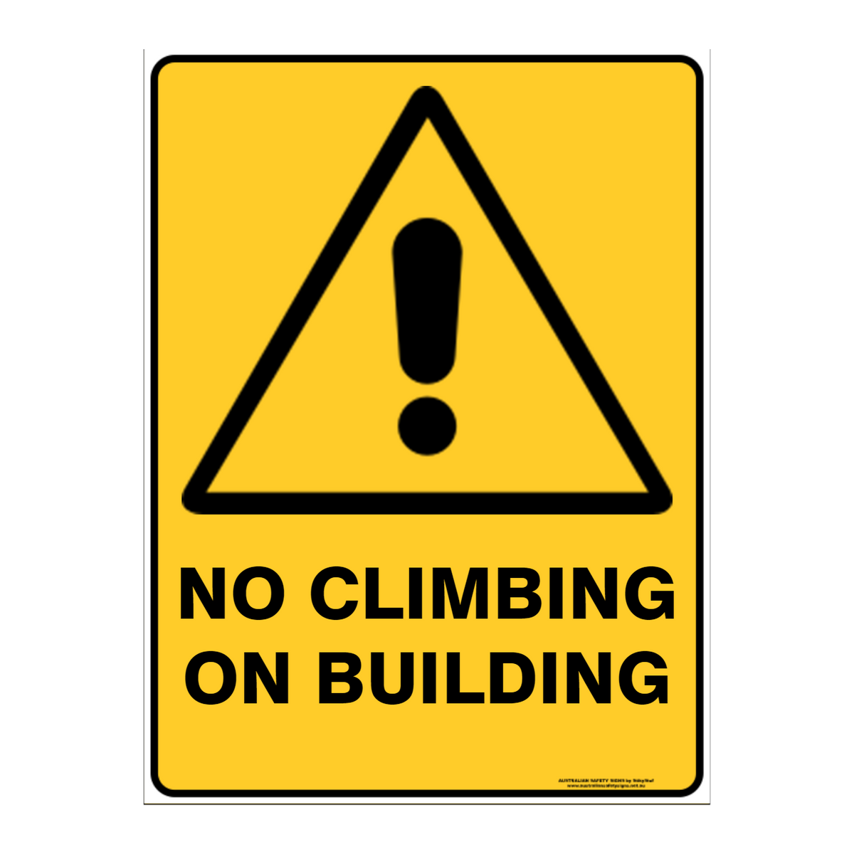 Warning Custom Text Sign