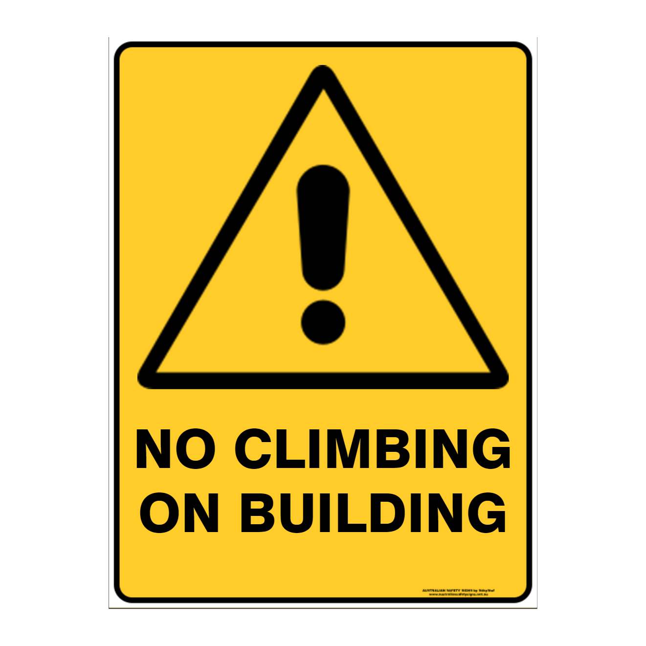 Warning Custom Text Sign
