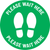 Covid-19 Social Distancing Floor Decals