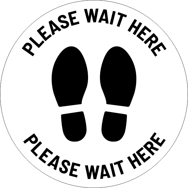 Covid-19 Social Distancing Floor Decals