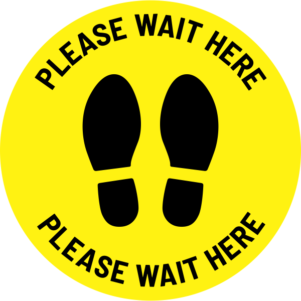 Covid-19 Social Distancing Floor Decals