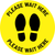 Covid-19 Social Distancing Floor Decals