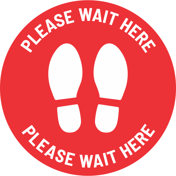 Covid-19 Social Distancing Floor Decals